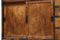 美しい杢目が流れる上質な帳場箪笥 BB3201