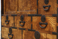 美しい杢目が流れる上質な帳場箪笥 BB3201