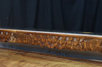 桜の木が引き出し前面に美しく描かれた軽井沢彫りの鏡台 BB3236