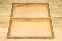 桜の木が引き出し前面に美しく描かれた軽井沢彫りの鏡台 BB3236