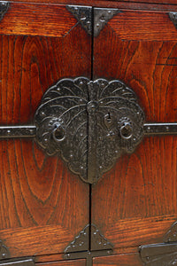 江戸時代寛政四年!!全面総欅仙台帳場箪笥 BB3238