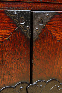 江戸時代寛政四年!!全面総欅仙台帳場箪笥 BB3238