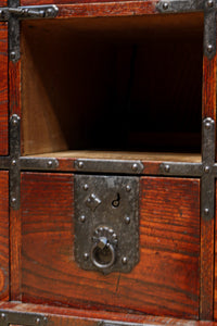 江戸時代寛政四年!!全面総欅仙台帳場箪笥 BB3238