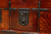 江戸時代寛政四年!!全面総欅仙台帳場箪笥 BB3238