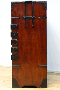 江戸時代寛政四年!!全面総欅仙台帳場箪笥 BB3238