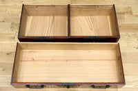 江戸時代寛政四年!!全面総欅仙台帳場箪笥 BB3238