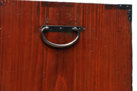 味わい深い古色に包まれたアイアンフレーム付き最上小箪笥 BB3240