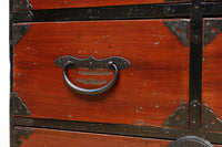 赤みを帯びた風情溢れる最上小箪笥 BB3241