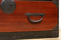 赤みを帯びた風情溢れる最上小箪笥 BB3241