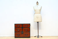 赤みを帯びた風情溢れる最上小箪笥 BB3241
