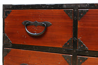 赤みを帯びた風情溢れる最上小箪笥 BB3241