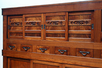 極上前面総けやき!!型変わり9尺近江水屋箪笥 BB3243