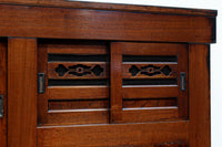 極上前面総けやき!!型変わり9尺近江水屋箪笥 BB3243