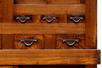 極上前面総けやき!!型変わり9尺近江水屋箪笥 BB3243