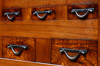 極上前面総けやき!!型変わり9尺近江水屋箪笥 BB3243