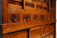 極上前面総けやき!!型変わり9尺近江水屋箪笥 BB3243