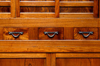 極上前面総けやき!!型変わり9尺近江水屋箪笥 BB3243