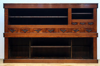 極上前面総けやき!!型変わり9尺近江水屋箪笥 BB3243