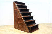 大珍品‼ 当時の生活の知恵から生まれた三面収納•両面使い階段箪笥 BB3244