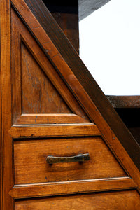 大珍品‼ 当時の生活の知恵から生まれた三面収納•両面使い階段箪笥 BB3244