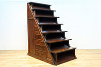 大珍品‼ 当時の生活の知恵から生まれた三面収納•両面使い階段箪笥 BB3244