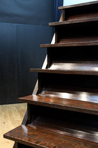 大珍品‼ 当時の生活の知恵から生まれた三面収納•両面使い階段箪笥 BB3244