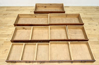 大珍品‼ 当時の生活の知恵から生まれた三面収納•両面使い階段箪笥 BB3244