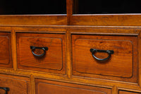 変わりサイズ‼︎引き出しも十分に備えた温かみある色彩のガラスケース BB3246