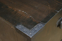 珍品!! 味わいある風合いをした引き違い戸のスタッキング式ガラスケース BB3249