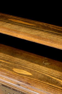 江戸時代!! 上品な欅杢目の流れる品格漂う酒田帳場箪笥 BB3250