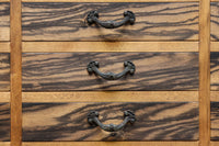 大珍品!!引き出し88杯を備えた黒柿の味わいが素敵な圧巻の大容量収納箪笥BB3258