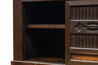 稀少サイズ!! 渋みを増した古色の風格漂う3尺京水屋箪笥 BB3260