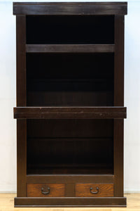 稀少サイズ!! 渋みを増した古色の風格漂う3尺京水屋箪笥 BB3260