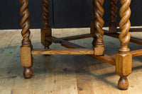 優美な杢目の上質感漂うツイストレッグのバタフライテーブル BB3268