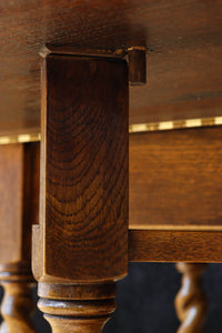 優美な杢目の上質感漂うツイストレッグのバタフライテーブル BB3268