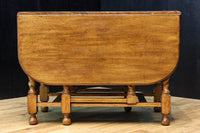 優美な杢目の上質感漂うツイストレッグのバタフライテーブル BB3268