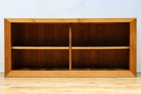 稀少!!繊細に丸く面取りされた格子が上品な木地近江水屋箪笥 BB3293