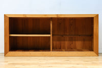 稀少!!繊細に丸く面取りされた格子が上品な木地近江水屋箪笥 BB3293