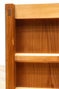 稀少!!繊細に丸く面取りされた格子が上品な木地近江水屋箪笥 BB3293