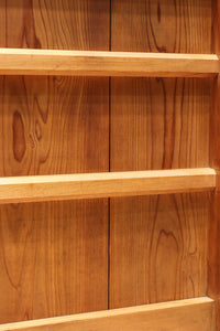 稀少!!繊細に丸く面取りされた格子が上品な木地近江水屋箪笥 BB3293