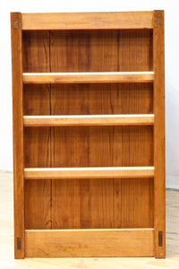 稀少!!繊細に丸く面取りされた格子が上品な木地近江水屋箪笥 BB3293