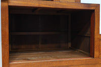 極上の杢目に艶やかな光沢が放つ上品な佇まいの階段箪笥 BB3300