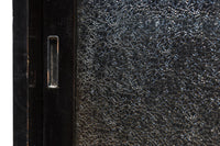 ダイヤガラスが煌めくレトロモダンなアイアンフレーム付きガラスケース BB3312