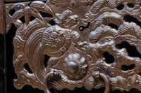 稀少サイズ!! 鶴亀の豪華装飾金具で華やかな面持ちをした庄内箪笥 BB3313