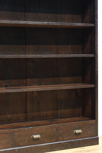 味わいが滲み出た使い勝手の良い本棚 BB3314