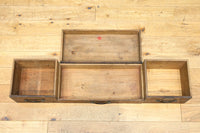 古色を帯びた枯れ具合に圧巻の引き出しが並ぶ百目箪笥 BB3320