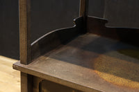 角野岩次作 栗鼠の美しい描写に和の趣き漂う素敵な飾り棚 BB3321