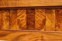 極上けやき珠杢!! 組子入り建具を備えた和の趣き溢れる重厚な衝立 BB3323