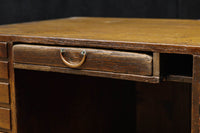 味わい深い面持ちの両袖タイプの彫金机 BB3325