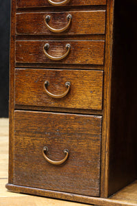 味わい深い面持ちの両袖タイプの彫金机 BB3325